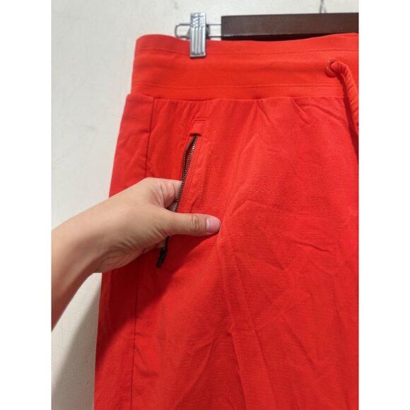 Athleta Trekkie North Joggers Womens 16 XL Tall Orange Drawstring Outdoor Hiking - Picture 10 of 14